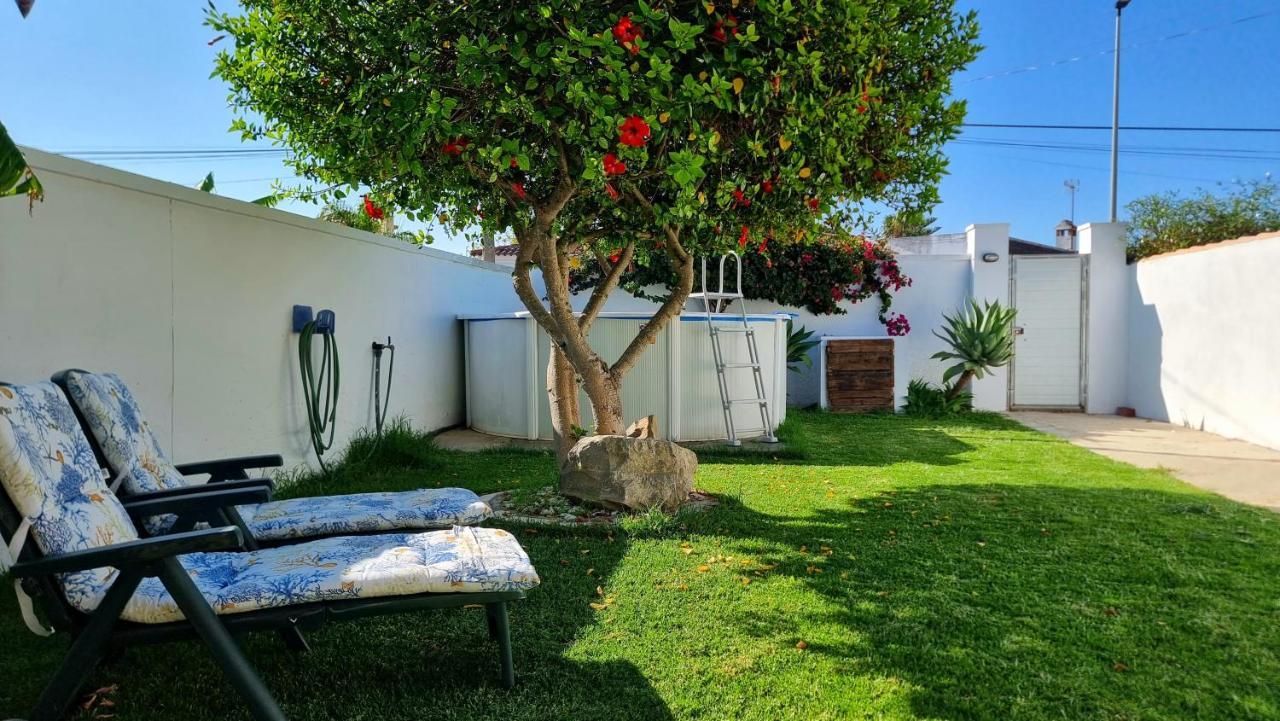 Apartamento Privado Con Jardin, Piscina Elevada Y Bbq Chiclana de la Frontera Exterior photo